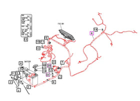 Mahindra Tractor Wiring Harness 19010741001 Mahindra Direct Parts