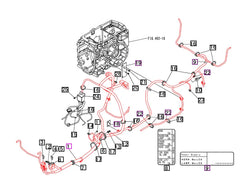 Mahindra Tractor Wiring Harness 19460714000