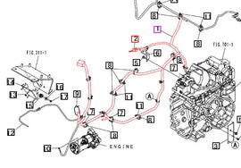 Mahindra Tractor Wiring Harness B 19020733000 Mahindra Direct Parts