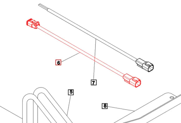 Mahindra Tractor Wiring Harness KMW14101104 Mahindra Direct Parts