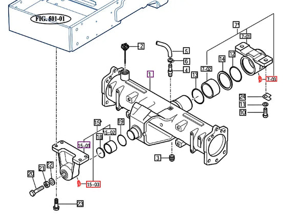 Mahindra Tractor Zerk Grease Nipple B-PT V7631500000 Mahindra Direct Parts