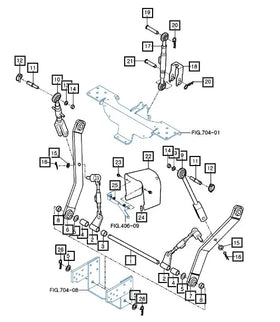 Mahindra Tractor eMax 20S 3-Point Set Up Complete Mahindra Direct Parts