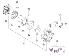 Mahindra Tractor mPower 85P Clutch Kit / Package