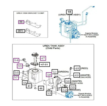 Mahindra Urea Cap Assy 18711123300 Mahindra Direct Parts
