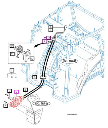 Mahindra Valve Assy, Loader 19027752100 Mahindra Direct Parts