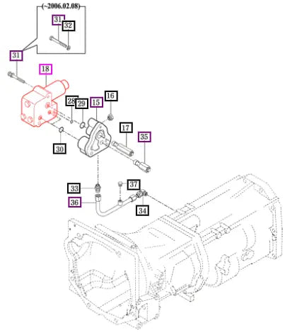 Mahindra Valve Assy, Pto 16495182000 Mahindra Direct Parts