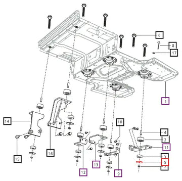 Mahindra Washer 007535351D1 Mahindra Direct Parts