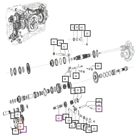 Mahindra Washer 4Wd Shaft 4.8 Thk 006507998D1 Mahindra Direct Parts