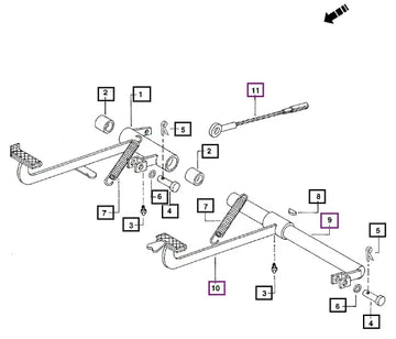 Mahindra Washer Brake 003064192R1 Mahindra Direct Parts