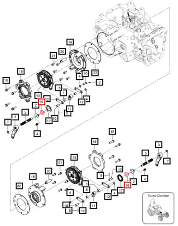 Mahindra Washer Brake Locking 006511144V1 Mahindra Direct Parts