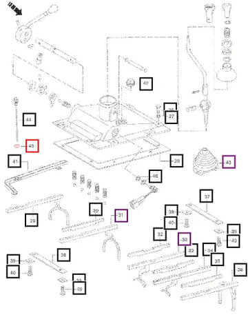 Mahindra Washer Copper Dipstick 005558246R1 Mahindra Direct Parts