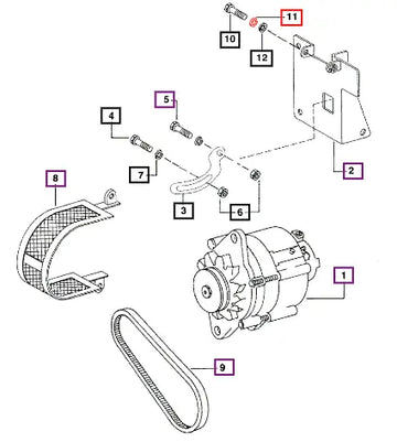 Mahindra Washer M10 Spring Lock 005555988R1 Mahindra Direct Parts
