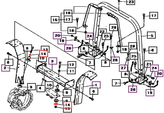 Mahindra Washer M16 03500171652 Mahindra Direct Parts