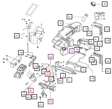Mahindra Washer Nylon 007540507D1 Mahindra Direct Parts