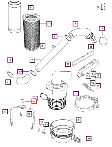 Mahindra Washer Plain - A8.4 Din 125 000020249E05 Mahindra Direct Parts