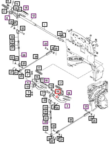 Mahindra Washer Plain (M20) (For Brake P) V4111600200 Mahindra Direct Parts
