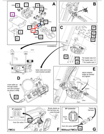 Mahindra Washer Red 5022157ALO Mahindra Direct Parts