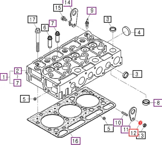Mahindra Washer Spring (for 0215650080) F/2810/35 451250080 Mahindra Direct Parts