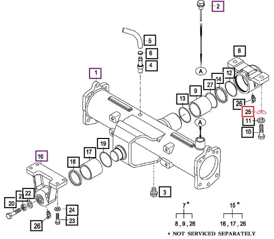 Mahindra Washer T=1.2 14051060030 Mahindra Direct Parts