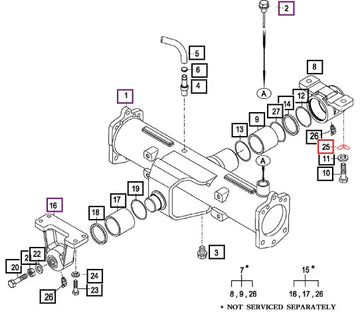 Mahindra Washer T=1.2 14051060030 Mahindra Direct Parts