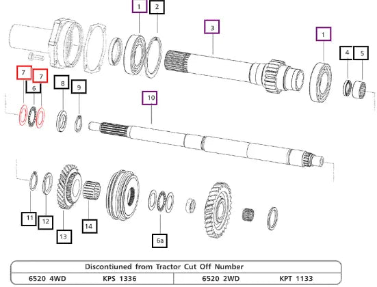 Mahindra Washer Thrust 000012349P04 Mahindra Direct Parts