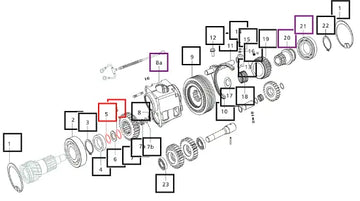Mahindra Washer Thrust 006506080C1 Mahindra Direct Parts