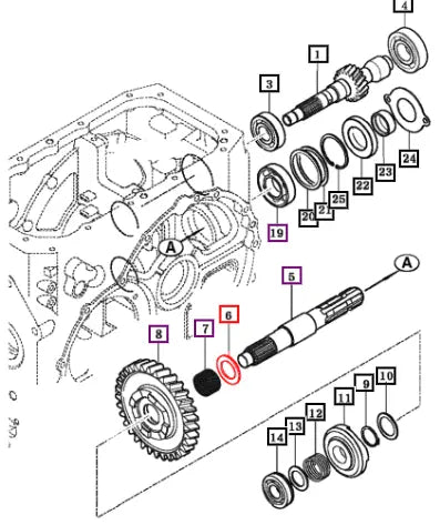 Mahindra Washer, 35X55X3 15642730082 Mahindra Direct Parts