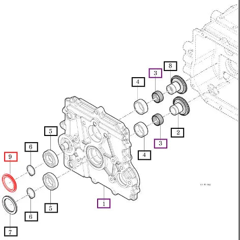 Mahindra Washer, 55 11102510020 Mahindra Direct Parts