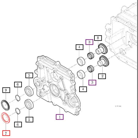 Mahindra Washer, 55X40X4 11102312131 Mahindra Direct Parts