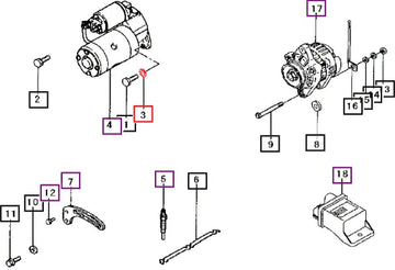 Mahindra Washer, Spring MF450406 Mahindra Direct Parts