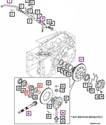 Mahindra Washer, Thrust 16703180521 Mahindra Direct Parts