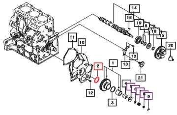 Mahindra Washer, Thrust 31S9406720 Mahindra Direct Parts