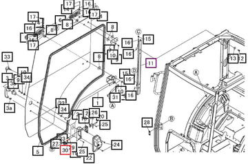 Mahindra Washer, Tooth 03730108000 Mahindra Direct Parts