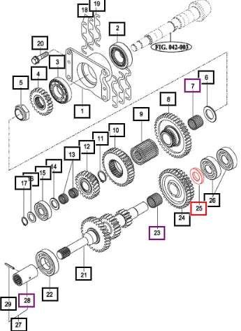 Mahindra Washer, Washer 25X46X7 14572611030 Mahindra Direct Parts