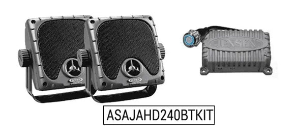 Mahindra Weatherproof Speakers And Amplifier Kit ASAJAHD240BTKIT Mahindra Direct Parts