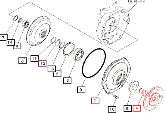 Mahindra Wheel Hub Shaft 19582151BR0 Mahindra Direct Parts