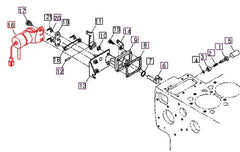 Mahindra Tractor Fuel Shutoff Solenoid E5753-60015