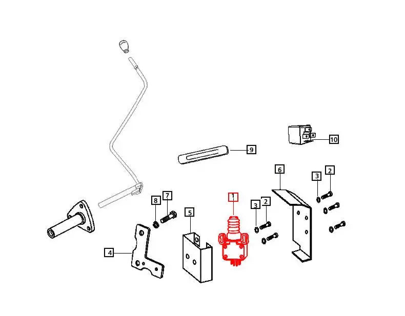 PTO Switch 000013058P05 Mahindra Direct Parts