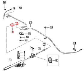 Mahindra Roxor Parking Brake Pully Bracket 00000D0110N Mahindra