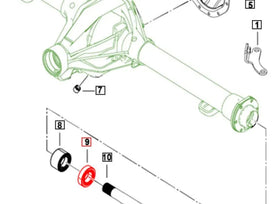 Mahindra Roxor Rear Axle Bearing Mahindra 0019404 Mahindra