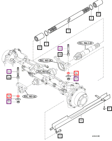 Mahindra Collar, 19X35X6'' S2159903000