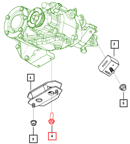 Mahindra Bolt Combi Lp M10X1.5X35X8.8 SF0103088