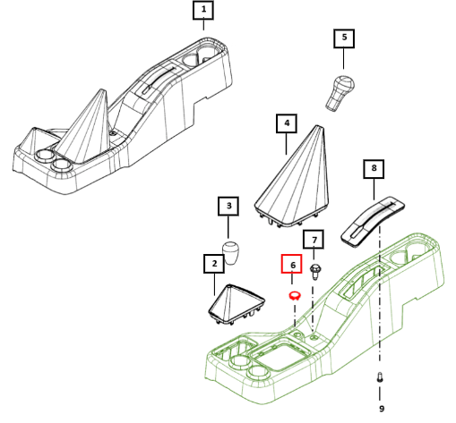 Mahindra Bolt Combi P M6X1X20 SF0103194