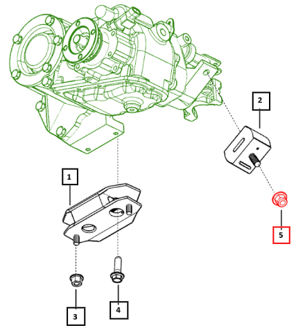 Mahindra Nut Hx Nyl Fl M12X 1.25X16X10 SF0315016