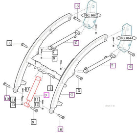 Mahindra Tractor Loader Tilt Cylinder 87503001002GB Mahindra
