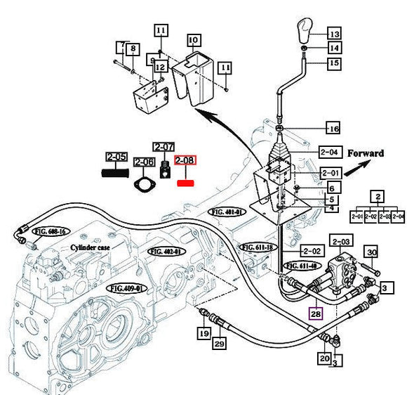 Mahindra Tractor Joystick Cable Connector Pin 8841404 Mahindra