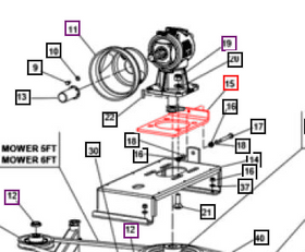 Mahindra Tractor Belt Stretcher Plate T14002301MR Mahindra Direct Parts