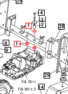 Mahindra Tractor Rubber Cushion 19486512000 Mahindra Direct Parts