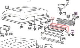 Mahindra Tractor Cabin Air Filter 16997025800 Mahindra Direct Parts