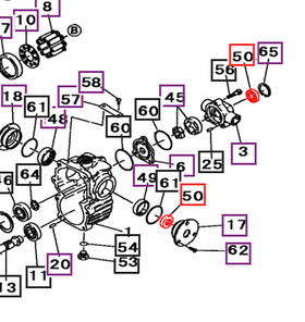 Mahindra Tractor Transmission Oil Seal 19631301140 Mahindra Direct Parts